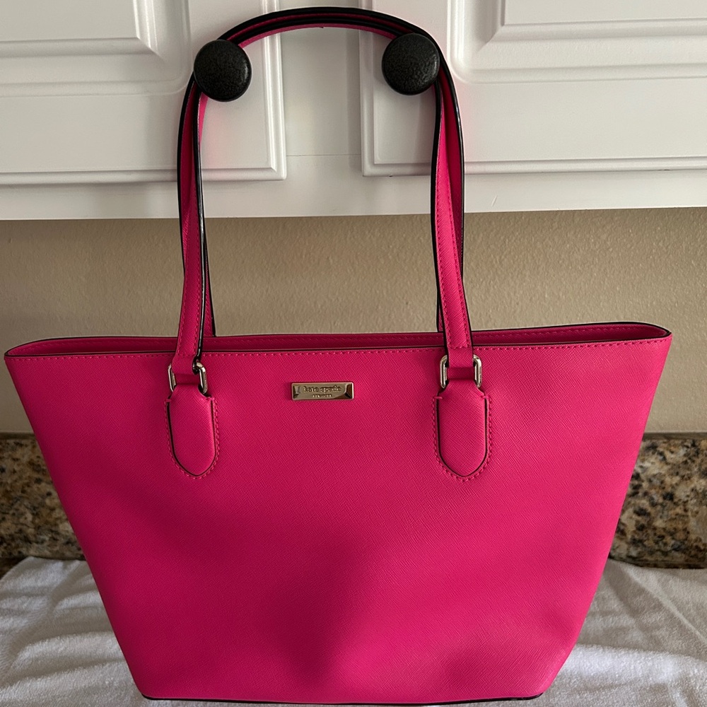 Kate Spade Hot Pink Tote Bag
